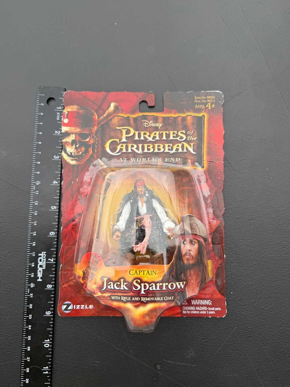 Pirates of the Caribbean At World's End Captain Jack Sparrow Zizzle Sealed